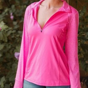 Athletic Long Sleeve Half Zip